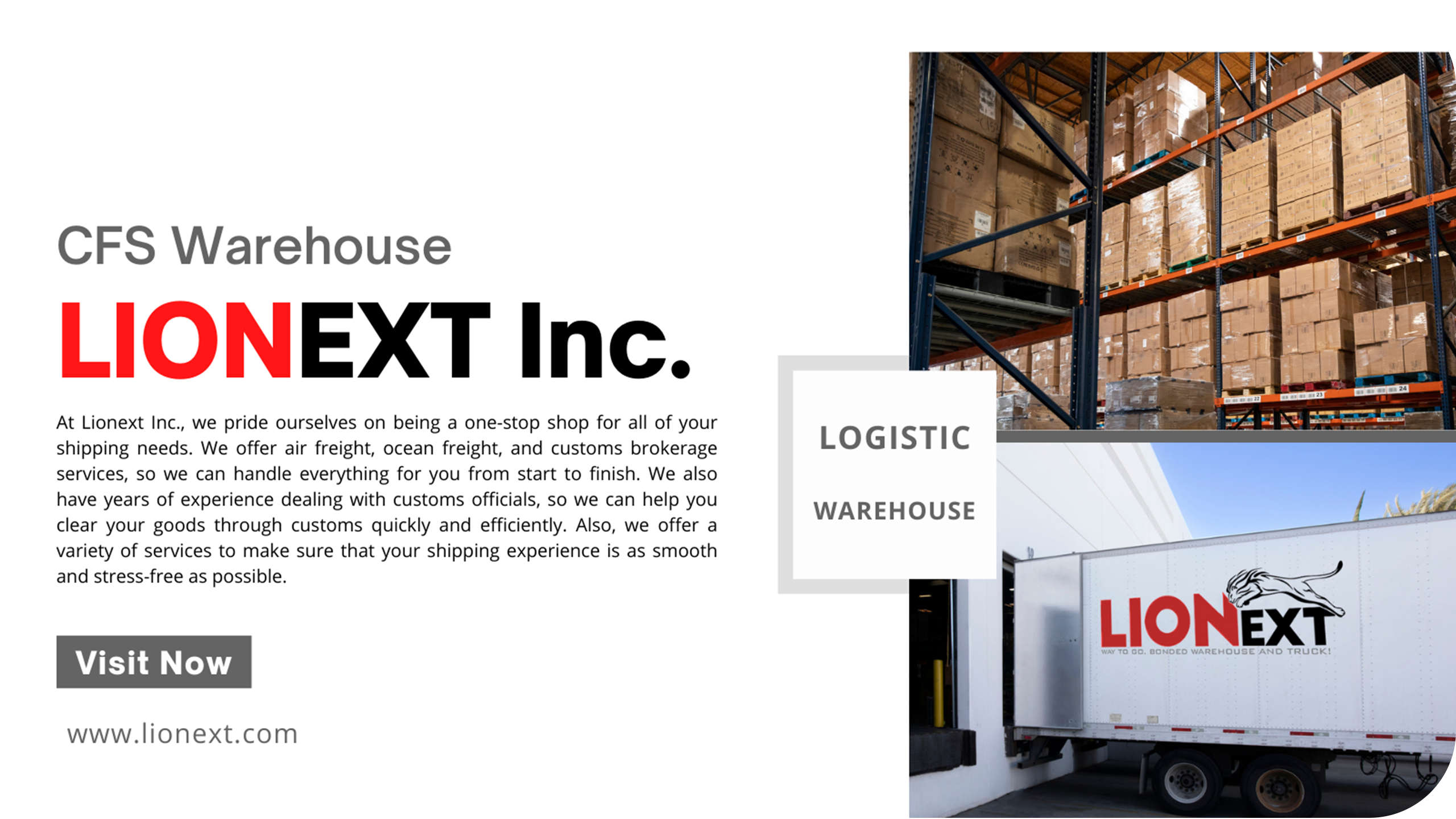Lionext Inc. Contract Logistics Services – Vital for Businesses in the US